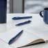 Ручка шариков. Parker IM Monochrome K328 (CW2172966) Blue PVD M чернила син. подар.кор.