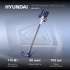 Ручной пылесос (handstick) Hyundai HYV-S7570, 380Вт, темно-синий/серебристый