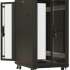 Шкаф коммутационный Hyperline TTBR-1866-DD-RAL9004 напольный,  перфорированная двустворчатая передняя дверь,  18U,  600x988x600 мм