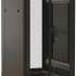 Шкаф коммутационный Hyperline TTBR-1866-DD-RAL9004 напольный,  перфорированная двустворчатая передняя дверь,  18U,  600x988x600 мм