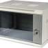 Шкаф коммутационный LanMaster TWT-CBWPG-12U-6X6-GY настенный,  стеклянная передняя дверь,  12U,  600x600 мм