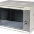 Шкаф коммутационный LanMaster TWT-CBWPG-18U-6X6-GY настенный,  стеклянная передняя дверь,  18U,  600x902x600 мм
