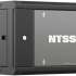 Шкаф коммутационный NTSS NTSS-W6U6060GS-BL настенный,  стеклянная передняя дверь,  6U,  570x370x600 мм