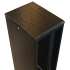 Шкаф коммутационный WRLINE WR-TT-2766-DD-RAL9004 напольный,  перфорированная двустворчатая передняя дверь,  27U,  600x1388x600 мм