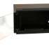 Шкаф коммутационный WRLINE WR-TW-0945-GP-RAL9004 настенный,  стеклянная передняя дверь,  9U,  600x500x450 мм