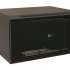 Шкаф коммутационный WRLINE WR-TW-0945-GP-RAL9004 настенный,  стеклянная передняя дверь,  9U,  600x500x450 мм
