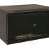 Шкаф коммутационный WRLINE WR-TW-0966-GP-RAL9004 настенный,  стеклянная передняя дверь,  9U,  600x500x600 мм