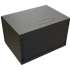 Шкаф коммутационный WRLINE WR-TW-0966-SR-RAL9004 настенный,  металлическая передняя дверь,  9U,  600x500x600 мм