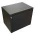 Шкаф коммутационный WRLINE WR-TW-1245-SR-RAL9004 настенный,  металлическая передняя дверь,  12U,  600x650x450 мм