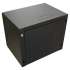Шкаф коммутационный WRLINE WR-TW-1566-SR-RAL9004 настенный,  металлическая передняя дверь,  15U,  600x775x600 мм
