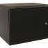 Шкаф коммутационный WRLINE WR-TW-1566-SR-RAL9004 настенный,  металлическая передняя дверь,  15U,  600x775x600 мм