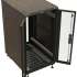 Шкаф серверный Hyperline TTBR-2268-DD-RAL9004 TTBR-2268-DD-RAL9004 напольный,  перфорированная стальная передняя дверь,  22U,  600x1166x800 мм