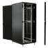 Шкаф серверный WRLINE WR-TT-4281-AS-RAL9004 напольный,  стеклянная передняя дверь,  42U,  800x2055x1000 мм