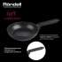 Сковорода Rondell Loft RDA-1145, 28см, антипригарное покрытие, алюминиевая