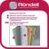 Сковорода Rondell Via RDA-1851, 28см, антипригарное покрытие, алюминиевая