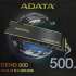 SSD накопитель A-Data Legend 800 ALEG-800-500GCS 500ГБ, M.2 2280, PCIe 4.0 x4,  NVMe,  M.2