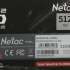 SSD накопитель NETAC NV2000 NT01NV2000-512-E4X 512ГБ, M.2 2280, PCIe 3.0 x4,  NVMe,  M.2