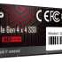 SSD накопитель Silicon Power M-Series UD90 SP04KGBP44UD9005 4ТБ, M.2 2280, PCIe 4.0 x4,  NVMe,  M.2