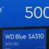 SSD накопитель WD Blue SA510 WDS500G3B0A 500ГБ, 2.5", SATA III,  SATA