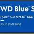 SSD накопитель WD Blue SN580 WDS200T3B0E 2ТБ, M.2 2280, PCIe 4.0 x4,  NVMe,  M.2