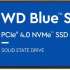 SSD накопитель WD Blue SN580 WDS200T3B0E 2ТБ, M.2 2280, PCIe 4.0 x4,  NVMe,  M.2