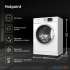Стиральная машина HOTPOINT NSB 7239 W VE RU, с фронтальной загрузкой, с паром, 7кг, 1200об/мин, инверторная