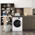 Стиральная машина суперузкая HOTPOINT NUS 5015 S RU, с фронтальной загрузкой, 5кг, 1000об/мин
