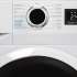 Стиральная машина узкая Midea MF01610US40/W, с фронтальной загрузкой, с паром, 6кг, 1000об/мин