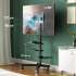 Стойка для телевизора ONKRON TS1137, 23-60", напольный, мобильный,  черный