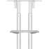 Стойка для телевизора ONKRON TS1351, 32-65", напольный, мобильный,  белый