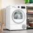Сушильная машина Bosch Serie 6 WTU8769SSN белый, с английской панелью управления