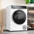 Сушильная машина Bosch Serie 8 WQB245A0BY белый, с английской панелью управления
