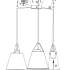 Светильник HIPER Grid H155-2, 3 х 60 Вт, черный