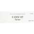 Тонер CANON C-EXV47BK,  для iR-ADV С351iF/C350i/C250i,  черный, туба