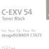 Тонер Canon C-EXV54BK,  для C3025i,  черный, туба