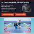 Видеорегистратор DAOCAM Mirror Wi-Fi,  черный