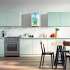 Водонагреватель проточный Ballu Fiery Glass Lime GWH 10,  газовый