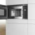 Встраиваемая микроволновая печь Bosch BFL524MS0, 20л, 800Вт, нержавеющая сталь