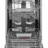 Встраиваемая посудомоечная машина Hansa ZIM426EBO,  узкая, ширина 44.8см, полновстраиваемая, загрузка 10 комплектов