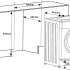 Встраиваемая стиральная машина WEISSGAUFF WMI 6147 Inverter Steam