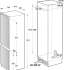 Встраиваемый холодильник Gorenje NRKI517141, No Frost, 243л, 177.2см