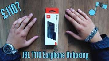 JBL T110 Earphone Unboxing