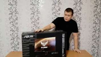 Игровой монитор ASUS TUF GAMING VG27AQL1A распаковка и первые впечатления.