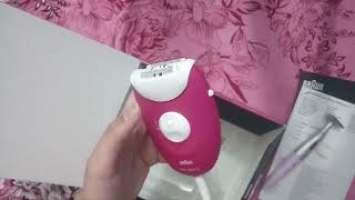 Braun Silk Epil 3 Unboxing & Review  || How to use?