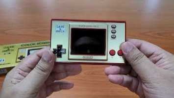 Nintendo Game & Watch Super Mario Bros 35th Anniversary Edition | Unboxing and Hands on