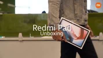 Redmi Pad Unboxing By Xiaomi India | #shorts