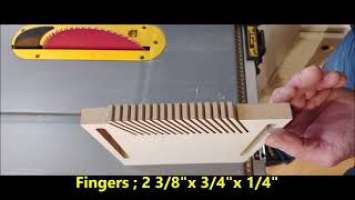 FEATHERBOARDS for DeWALT DWE 7492-qs  DIY Part 8