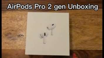 AirPods Pro 2 gen unboxing