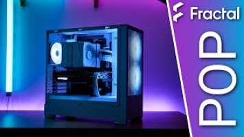 Fractal POP Air x DeepCool AK620WH White PC Build Timelapse