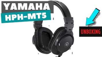 YAMAHA HPH-MT5 STUDIO MONITOR HEADPHONES REVIEW AND UNBOXING